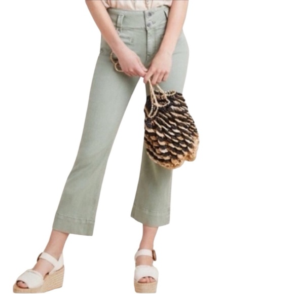 Pilcro and The Letterpress Anthropologie High Rise Flare Jeans - Picture 1 of 13